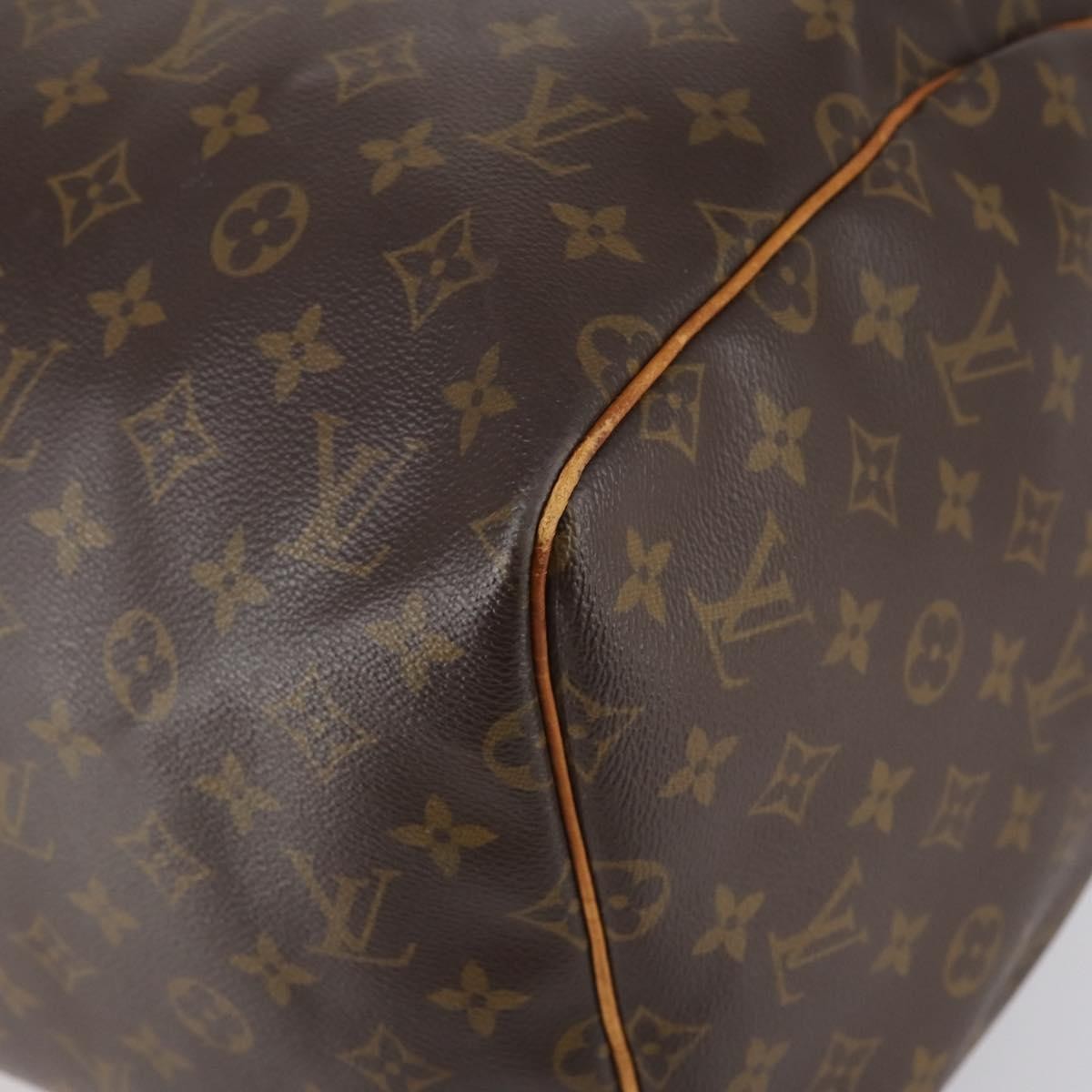 Louis Vuitton Keepall Bag Monogram Canvas, BROWN, CANVAS, Travel bag