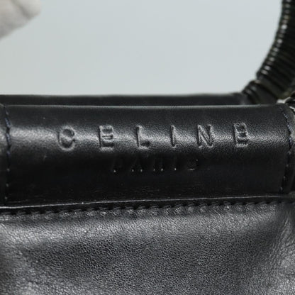 Celine Handbag Leather, BLACK, LEATHER, Handbag