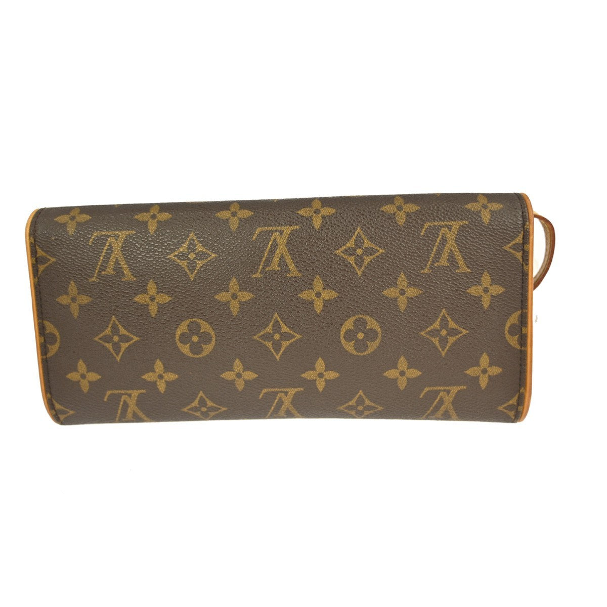 Louis Vuitton Twin Handbag Monogram Canvas, BROWN, CANVAS, Clutche & pouche