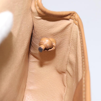 Celine Vintage Macadam Shoulder Bag Canvas, BEIGE, CANVAS, Shoulder bag