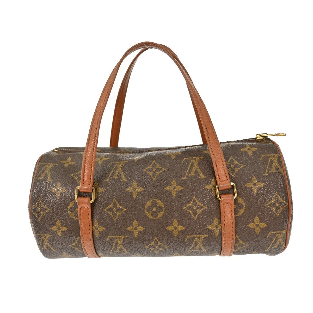 Louis Vuitton Papillon Handbag Monogram Canvas, BROWN, CANVAS, Handbag