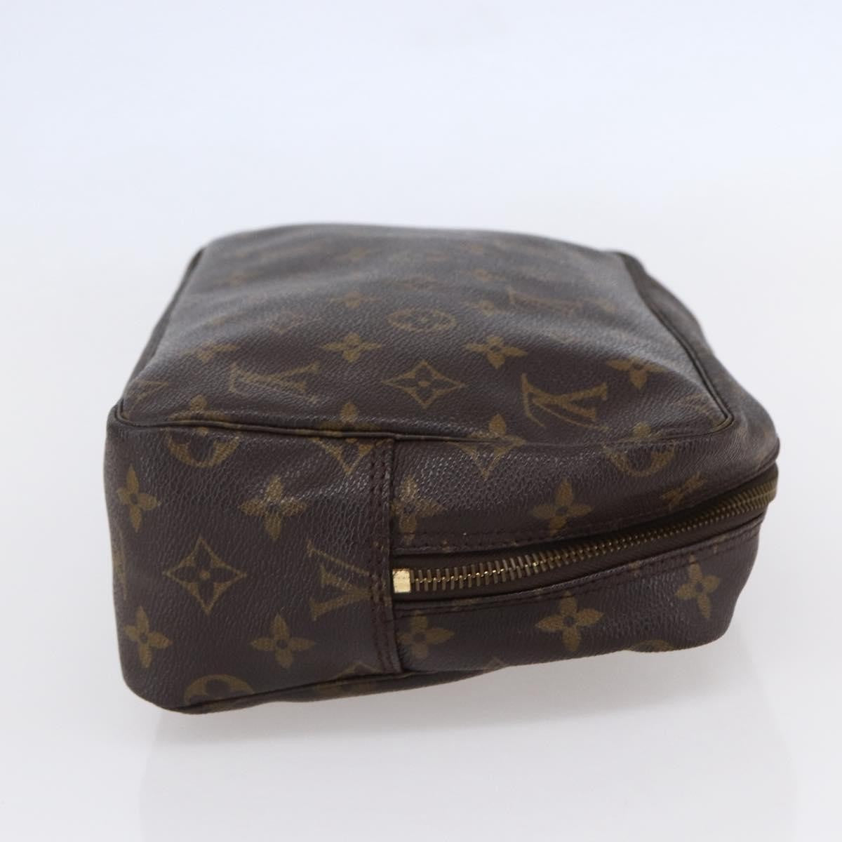 Louis Vuitton Trousse Toilette Monogram Canvas, BROWN, CANVAS, Clutche & pouche