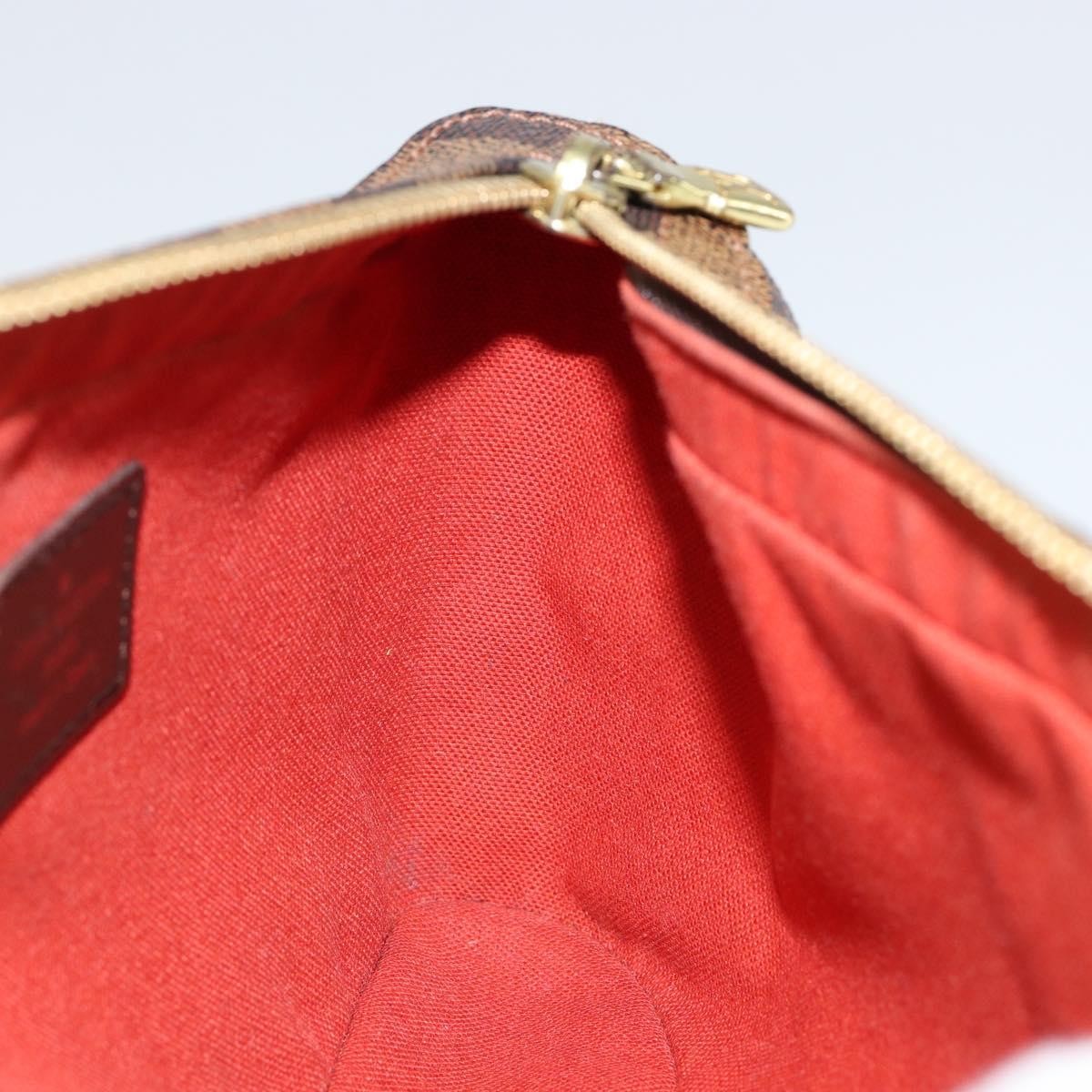 Louis Vuitton Geronimos Waist Bag Damier, BROWN, CANVAS, Shoulder bag