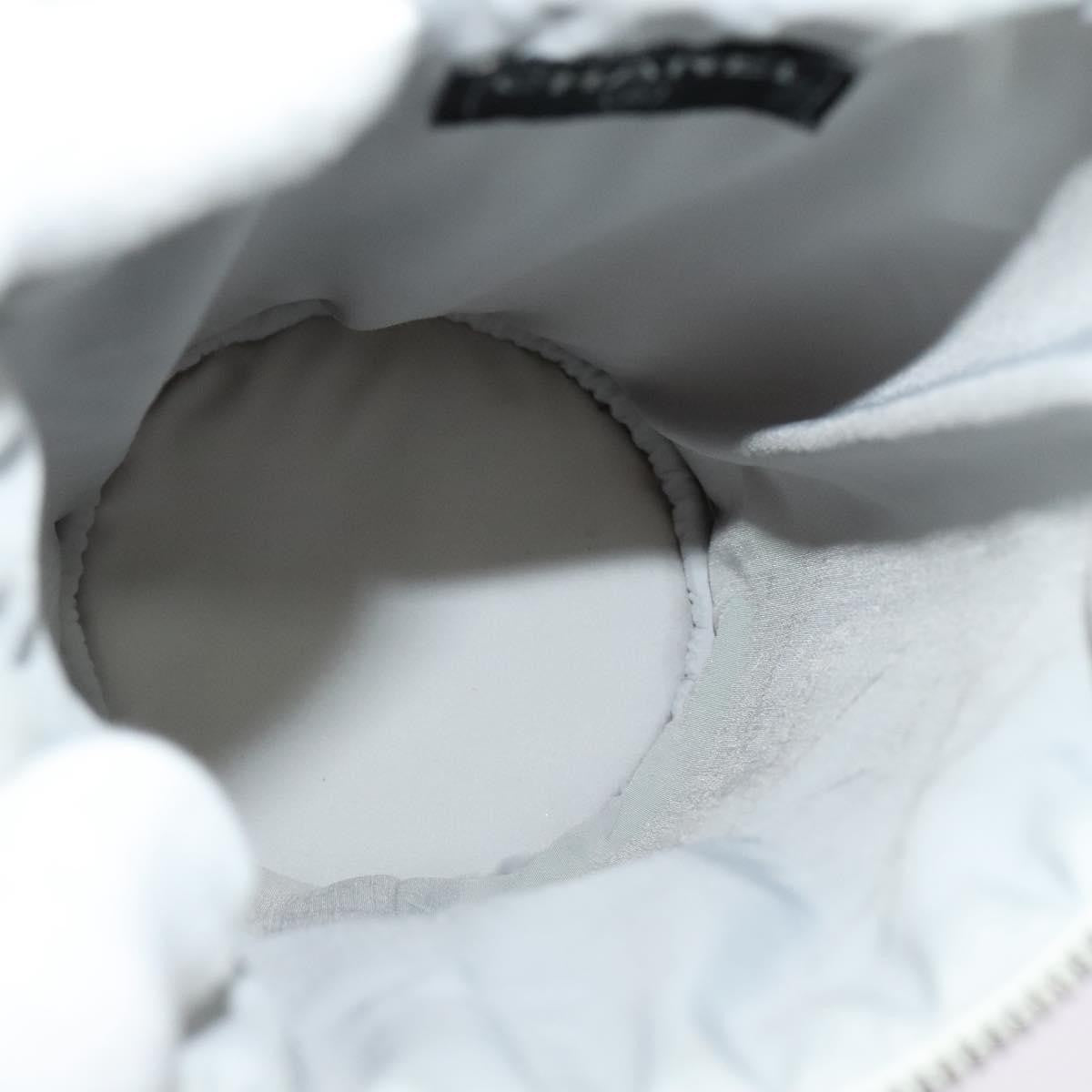 Chanel Sport Line Bottle Holder Nylon, WHITE, NYLON, Clutche & pouche