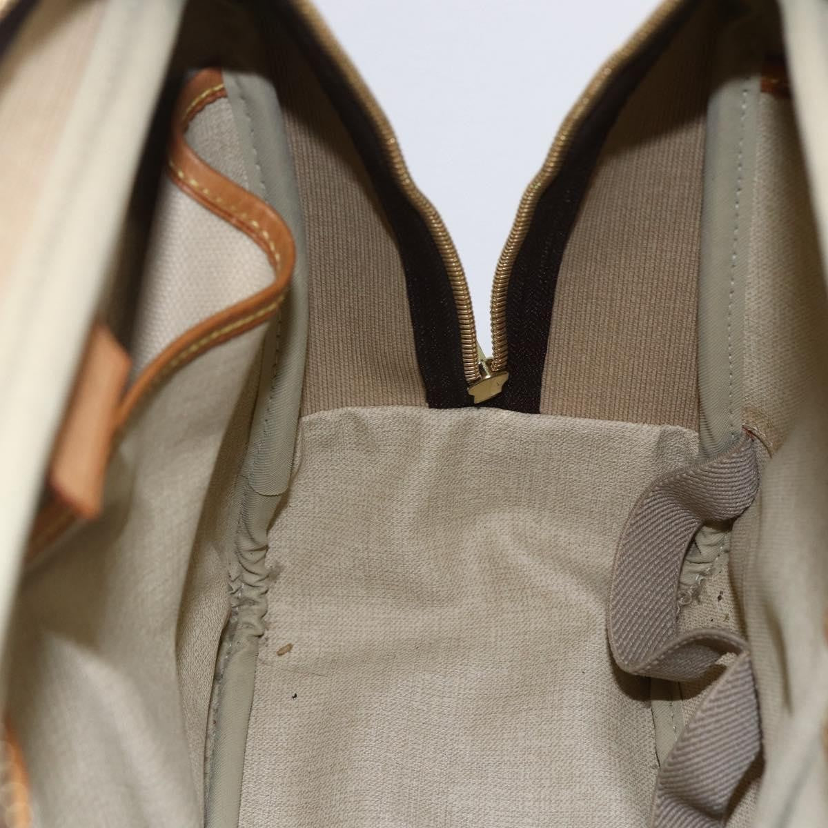 Louis Vuitton Deauville Handbag Monogram Canvas, BROWN, CANVAS, Handbag