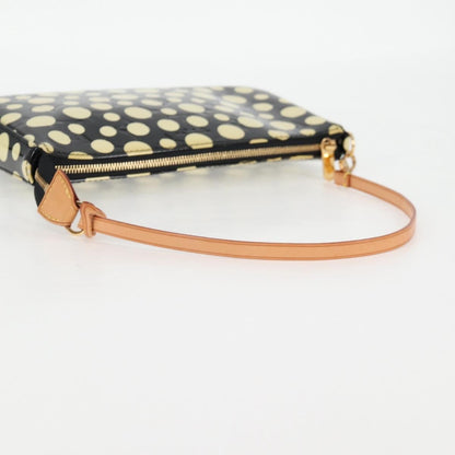 Louis Vuitton Pochette Accessoires Yayoi Kusama Painted Dots Monogram vernis, BLACK, PATENT_LEATHER, Clutche & pouche