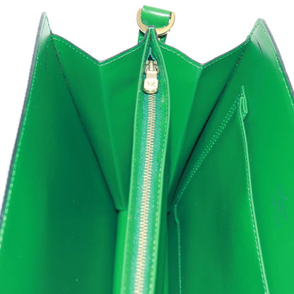 Louis Vuitton Capucines Shoulder Bag Epi Leather, GREEN, LEATHER, Shoulder bag