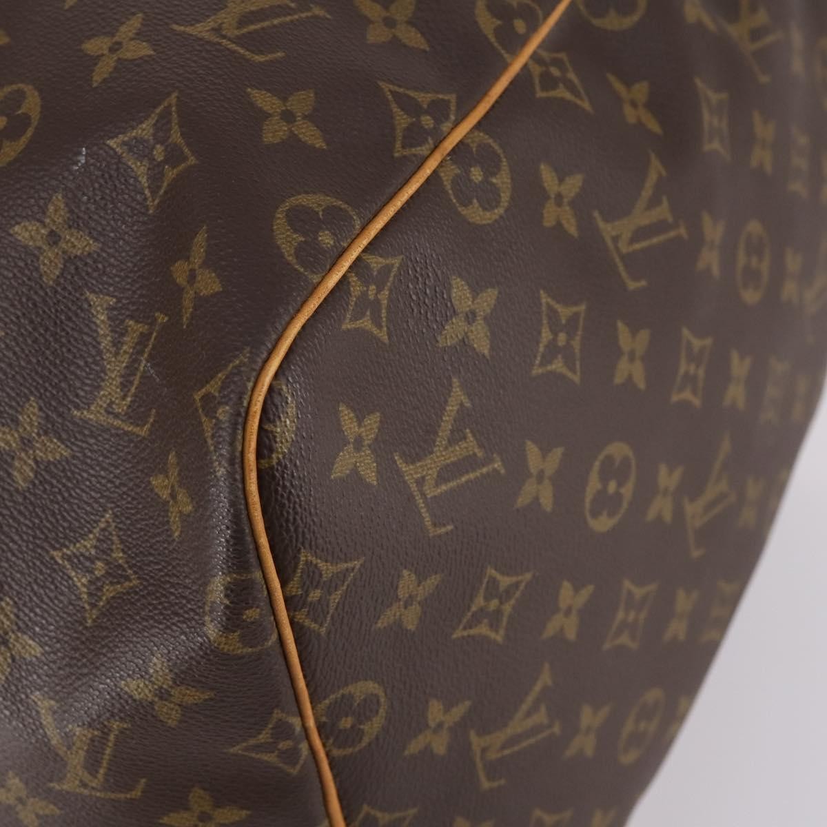 Louis Vuitton Keepall Bag Monogram Canvas, BROWN, CANVAS, Travel bag