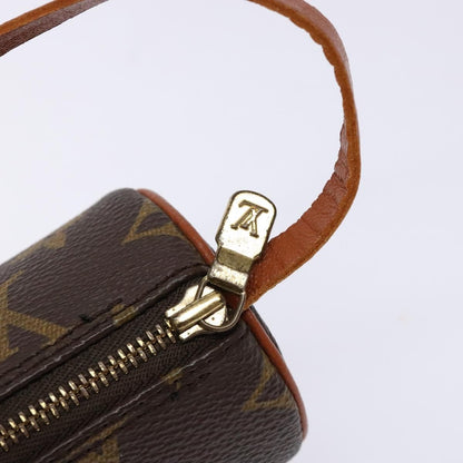 Louis Vuitton Papillon Pochette Monogram Canvas, BROWN, CANVAS, Handbag
