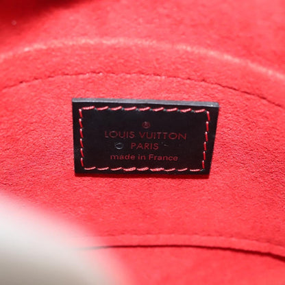 Louis Vuitton Suhari Lockit HandBag Leather, BLACK, LEATHER, Handbag