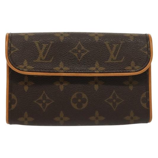 Louis Vuitton Florentine Waist Bag Monogram Canvas, BROWN, CANVAS, Travel bag