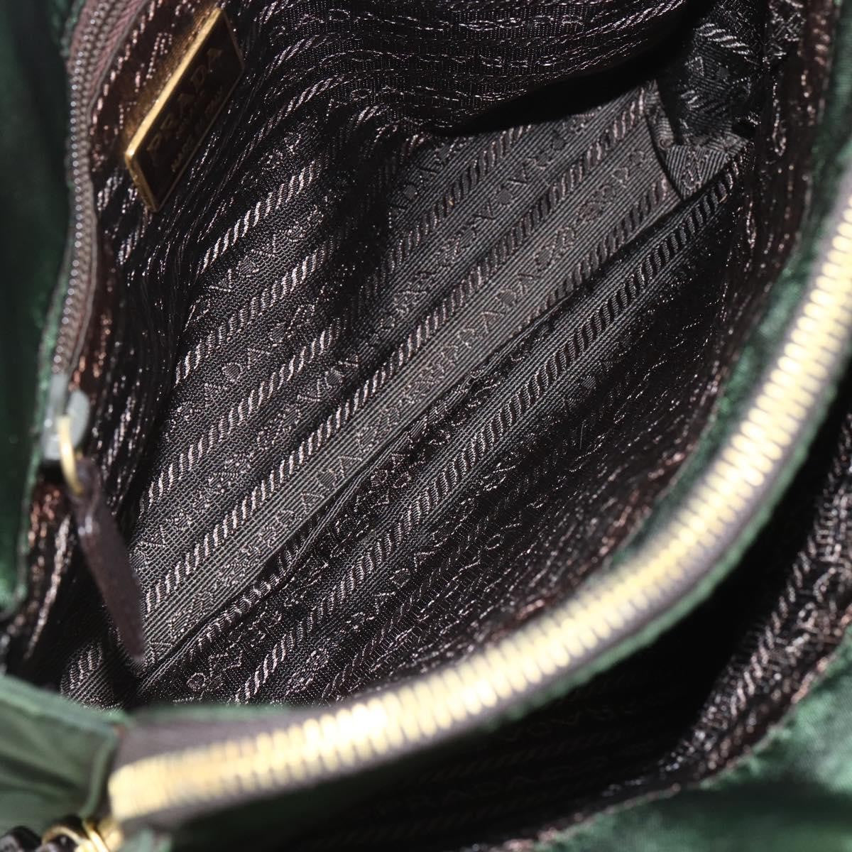 Prada Re-Edition 1995 Chain Tote Quilted Re-Nylon, GREEN, NYLON, Shoulder bag