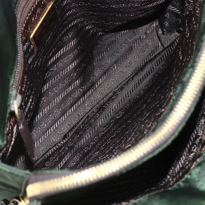 Prada Re-Edition 1995 Chain Tote Quilted Re-Nylon, GREEN, NYLON, Shoulder bag