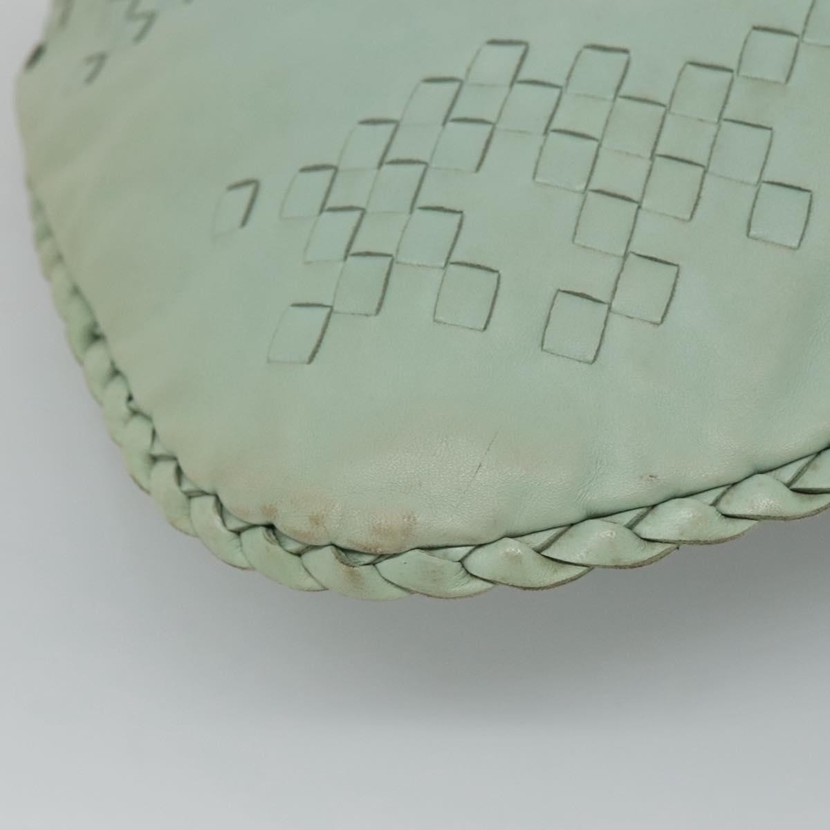 Bottega Veneta Veneta Hobo Lether with intrecciato detail, BLUE, LEATHER, Handbag