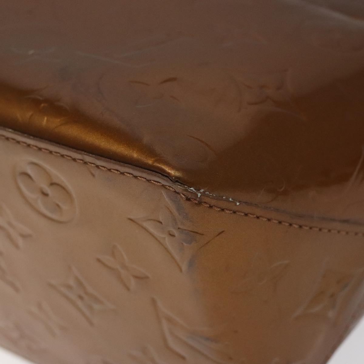 Louis Vuitton Reade Handbag Monogram Vernis, BROWN, PATENT_LEATHER, Handbag