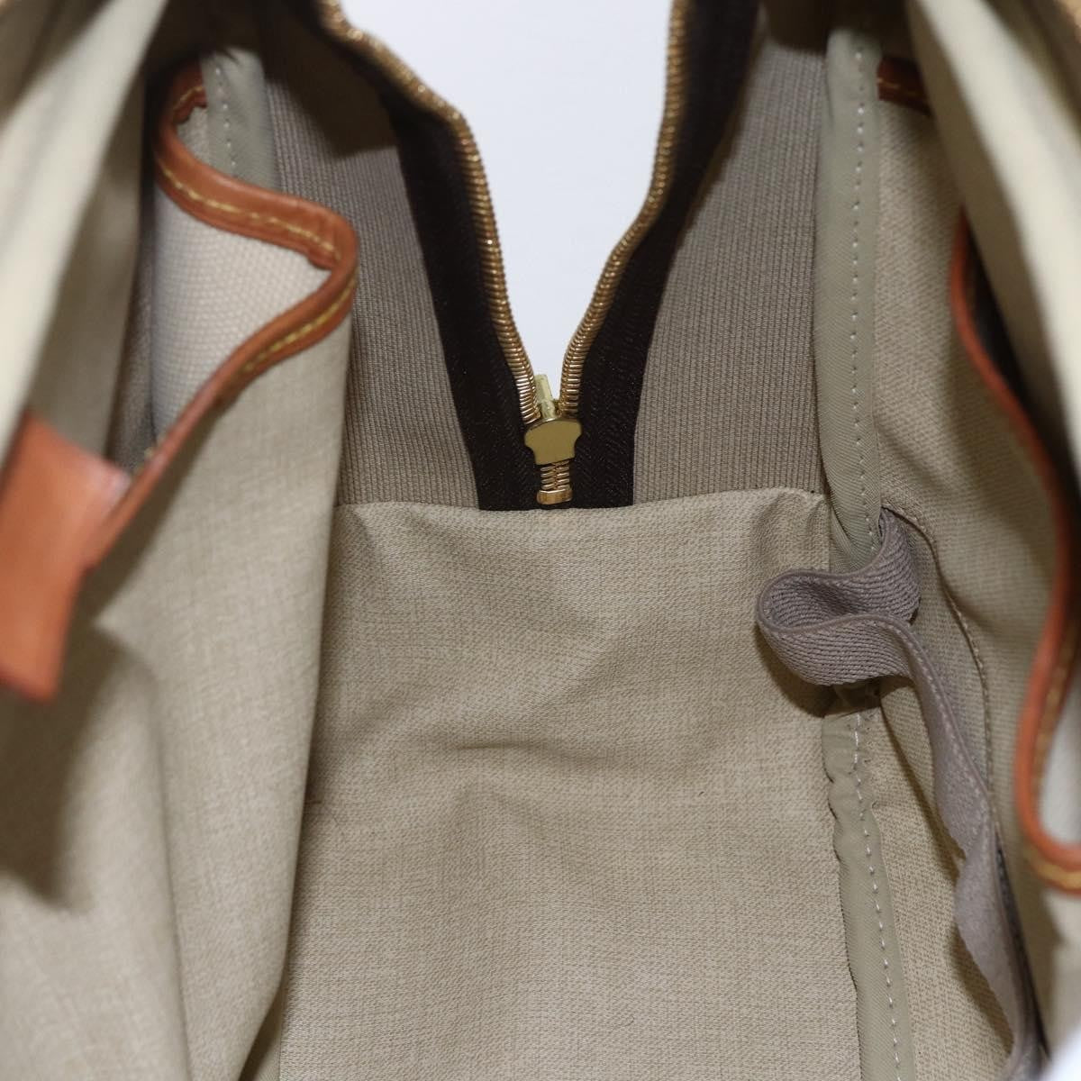 Louis Vuitton Deauville Handbag Monogram Canvas, BROWN, CANVAS, Handbag