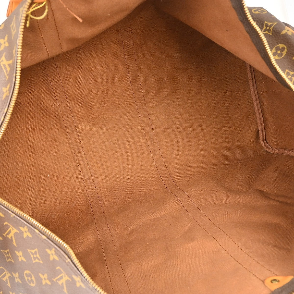Louis Vuitton Keepall Bandouliere Bag Monogram Canvas, Brown, Canvas, Travel Bag