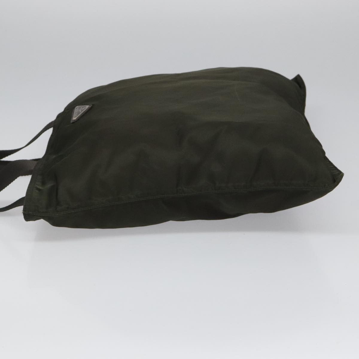 Prada Vintage Zip Tote Tessuto, KHAKI, NYLON, Tote bag
