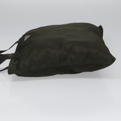 Prada Vintage Zip Tote Tessuto, KHAKI, NYLON, Tote bag