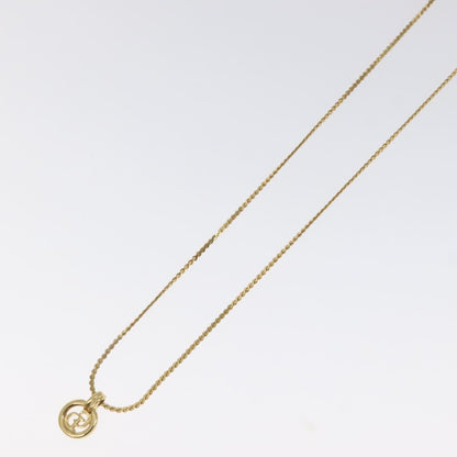Christian Dior CD Pendant Necklace Gold-plated, GOLD, GOLD_PLATED, Necklace