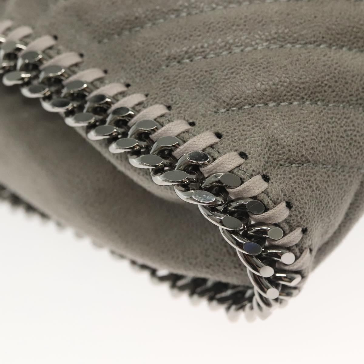 Stella McCartney Falabella Tote Suede, GRAY, SUEDE, Tote bag