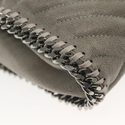 Stella McCartney Falabella Tote Suede, GRAY, SUEDE, Tote bag