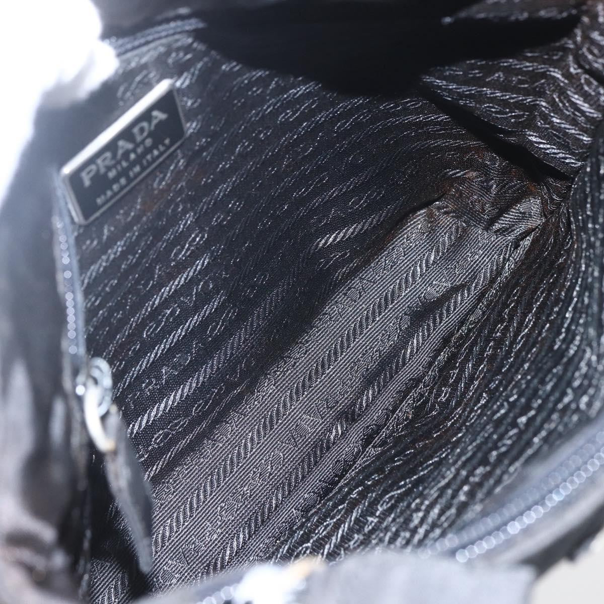 Prada Vintage Tote Tessuto, BLACK, NYLON, Tote bag