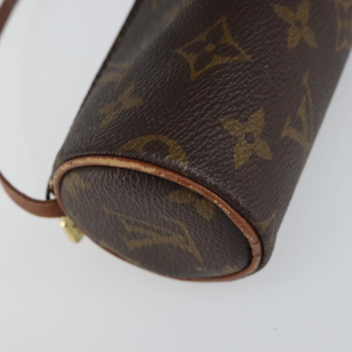 Louis Vuitton Papillon Pochette Monogram Canvas, BROWN, CANVAS, Clutche & pouche