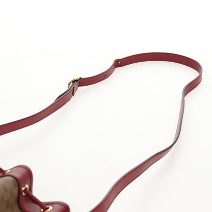 Gucci Doraemon Bucket Bag Printed Mini GG Coated Canvas, BEIGE, PVC, Shoulder bag