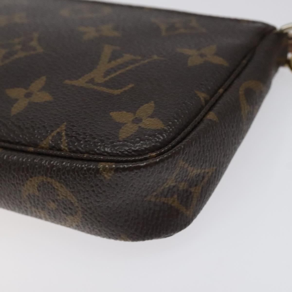 Louis Vuitton Pochette Accessoires Limited Edition Monogram Trunk, BROWN, CANVAS, Clutche & pouche