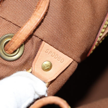 Louis Vuitton Montsouris Backpack Monogram Canvas, BROWN, CANVAS, Backpack