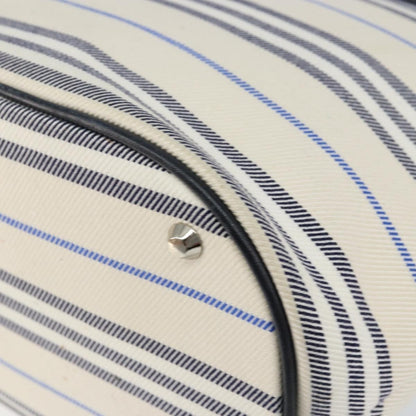 Burberry Blue Label Tote Bag Canvas, WHITE, CANVAS, Tote bag