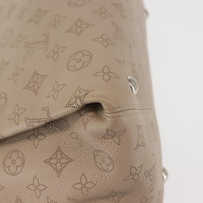 Louis Vuitton Sevres Handbag Mahina Leather, BEIGE, LEATHER, Handbag