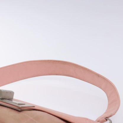 Chanel Giant Mademoiselle Lock Shoulder Bag Suede, PINK, SUEDE, Shoulder bag