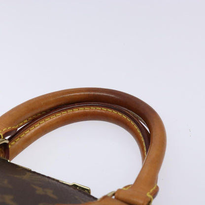 Louis Vuitton Alma Handbag Monogram Canvas, BROWN, CANVAS, Handbag