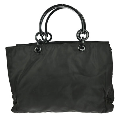 Prada Vintage Tote Tessuto, BLACK, NYLON, Tote bag