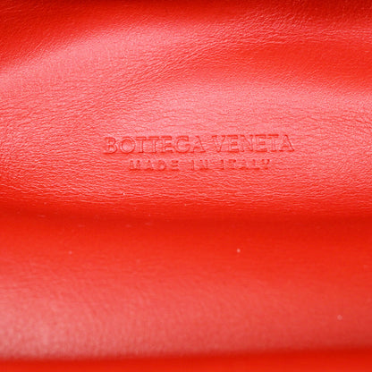 Bottega Veneta The Chain Pouch Leather, RED, LEATHER, Clutche & pouche