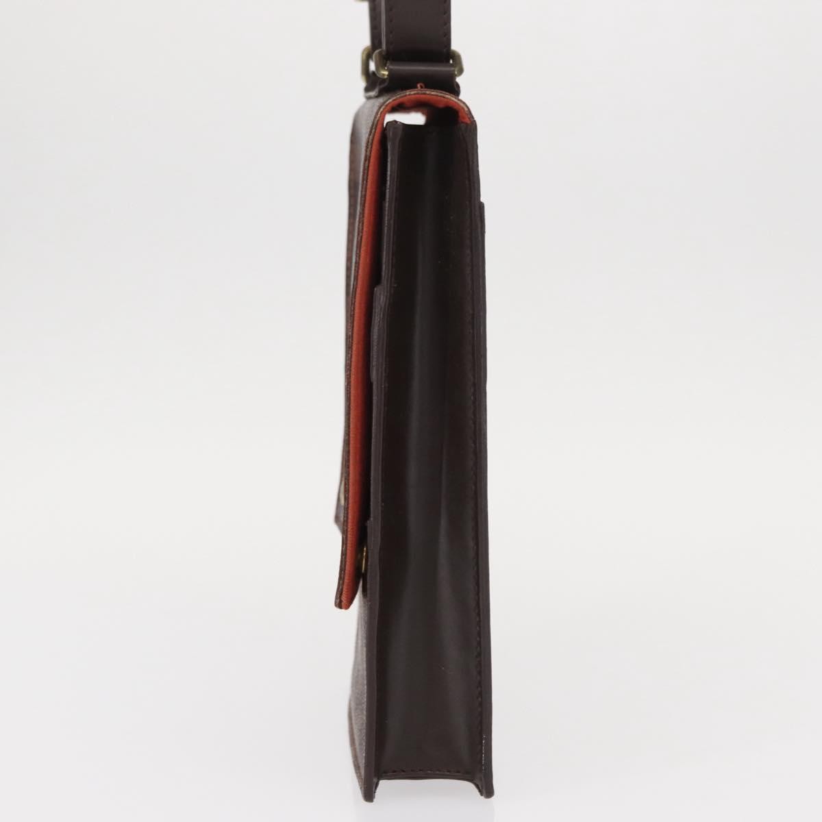 Louis Vuitton Portobello Messenger Damier, BROWN, CANVAS, Shoulder bag