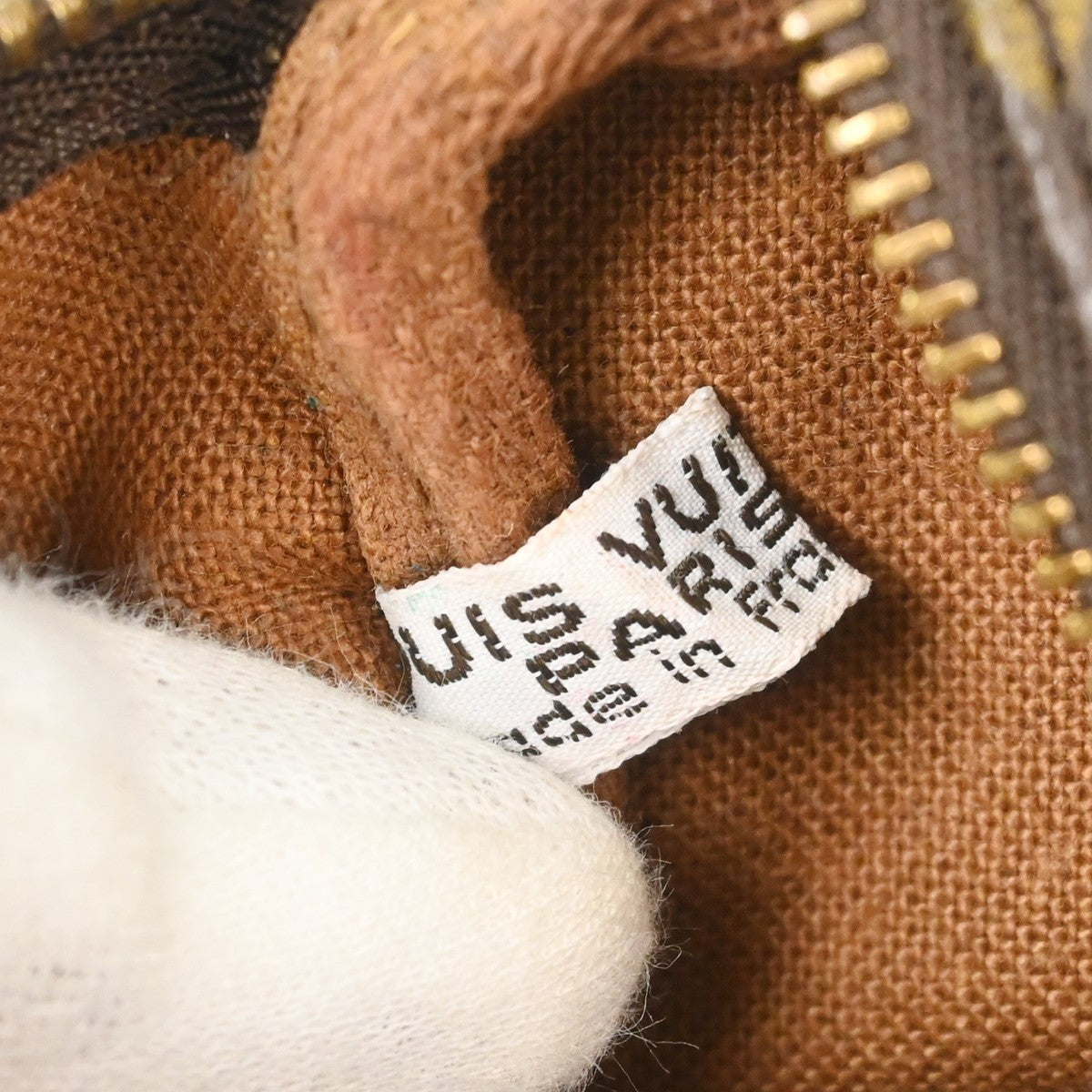 Louis Vuitton Speedy Mini HL Handbag Monogram Canvas, Brown, Canvas, Handbag