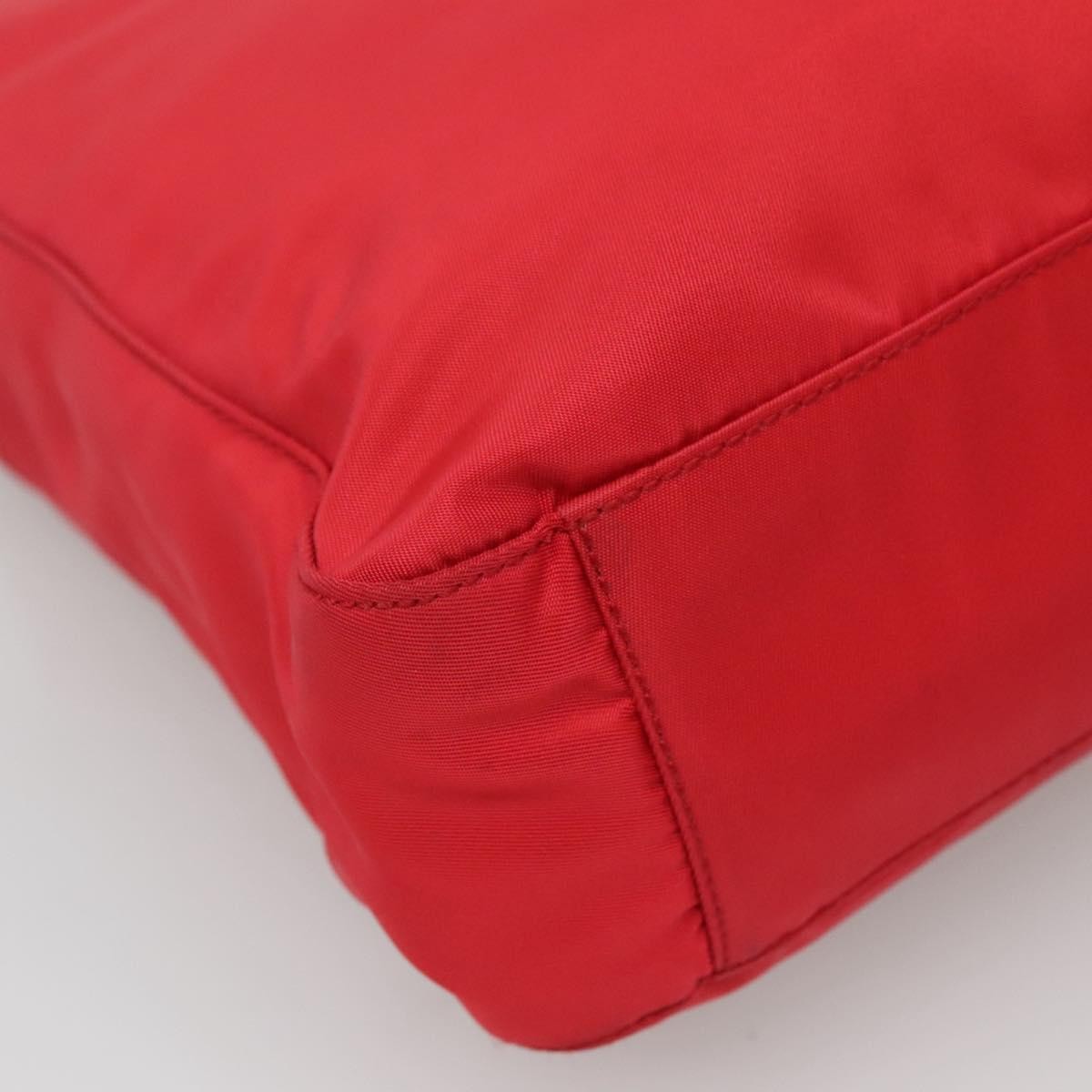 Prada Vintage Tote Tessuto, RED, NYLON, Tote bag