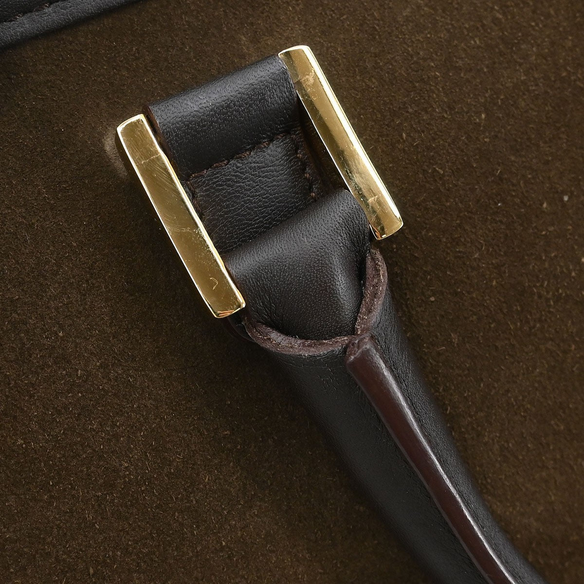 Loewe Amazona Bag Suede, BROWN, SUEDE, Handbag