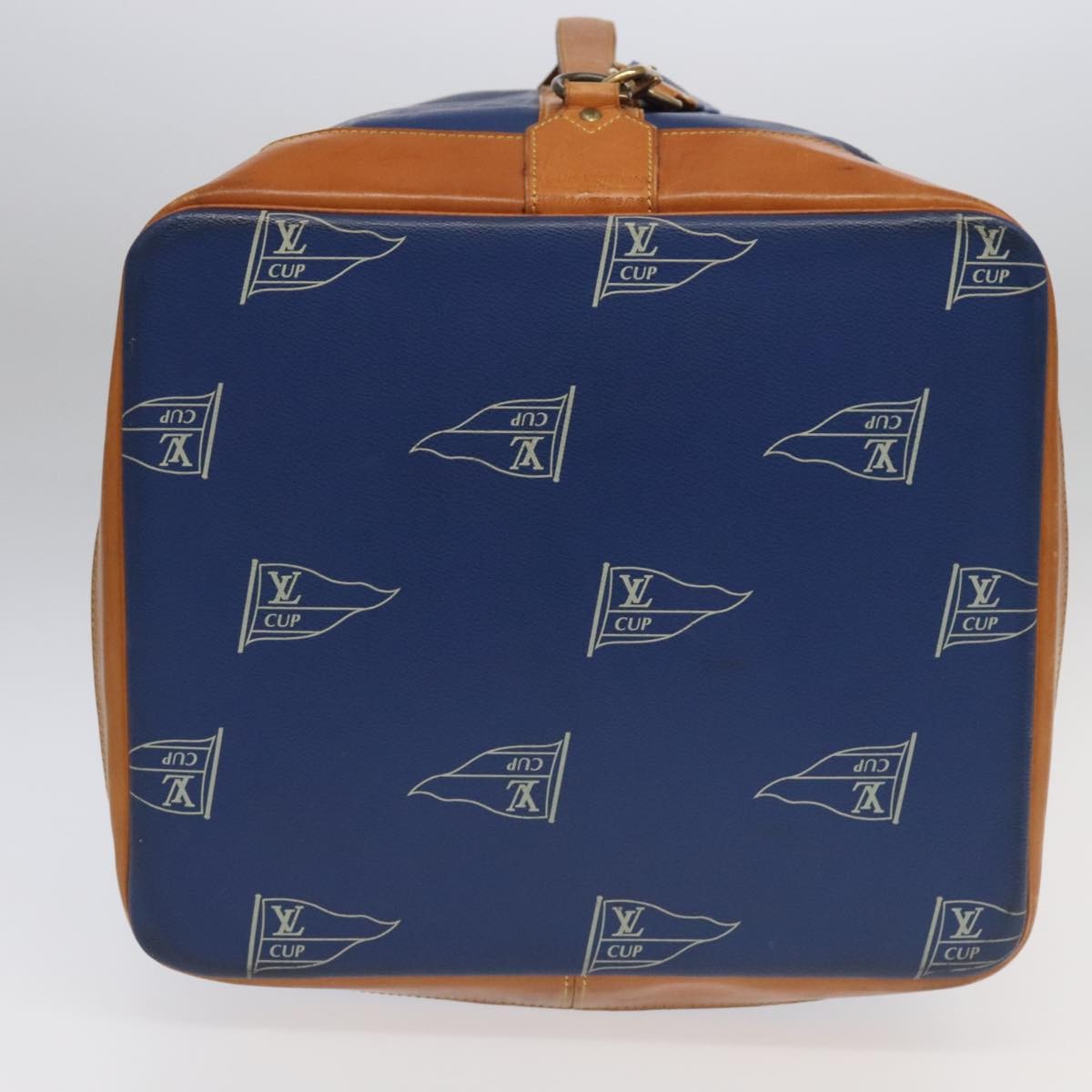 Louis Vuitton Cup Sac Marin Bandouliere Bag Coated Canvas, BLUE, CANVAS, Shoulder bag