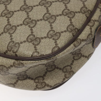 Gucci Sherry line pouch Canvas, BEIGE, PVC, Clutche & pouche