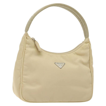 Prada Hobo Tessuto, BEIGE, NYLON, Handbag