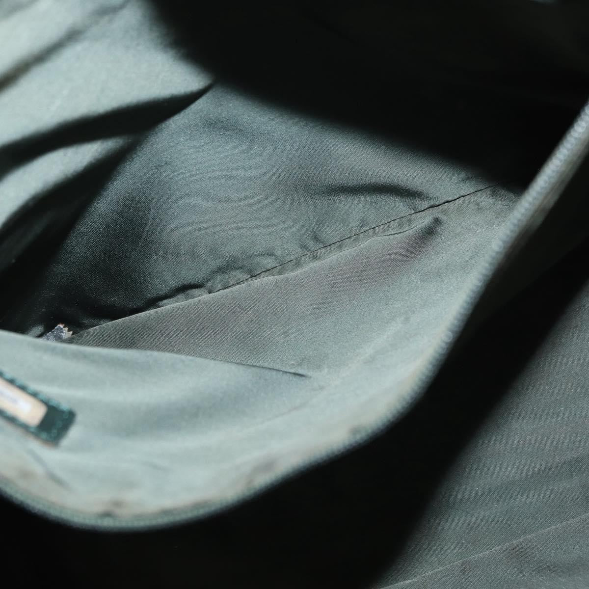 Chanel Vintage CC Lock Pocket Chain Tote Caviar, GREEN, LEATHER, Handbag