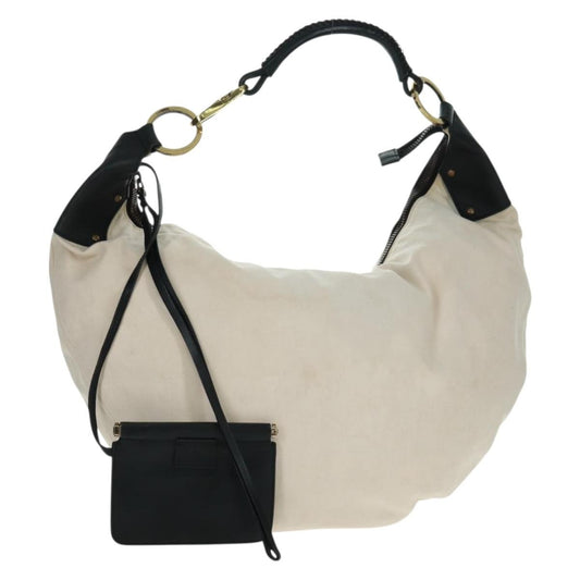 Gucci Hobo GG Nylon, BEIGE, CANVAS, Shoulder bag