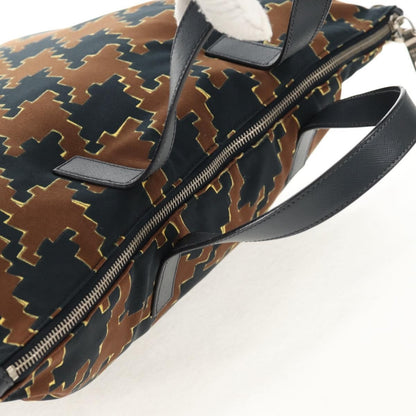 Prada Vintage Handbag Tessuto, BROWN, NYLON, Handbag