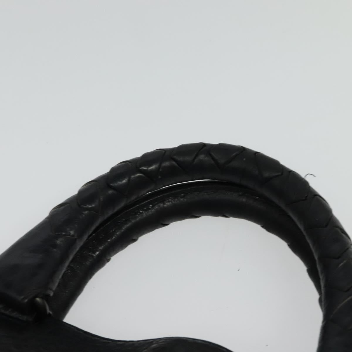 Bottega Veneta Double Compartment Convertible Tote Intrecciato Nappa, BLACK, LEATHER, Tote bag