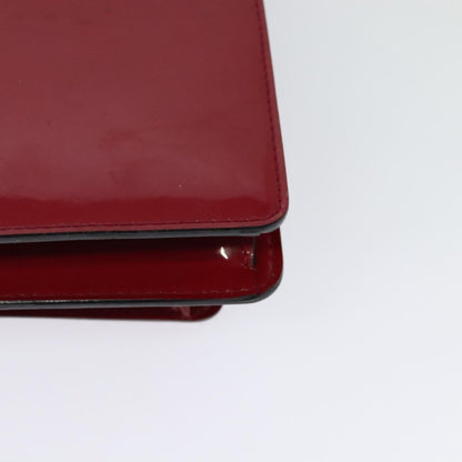 Louis Vuitton Monceau Handbag Vernis, BURGUNDY, PATENT_LEATHER, Handbag