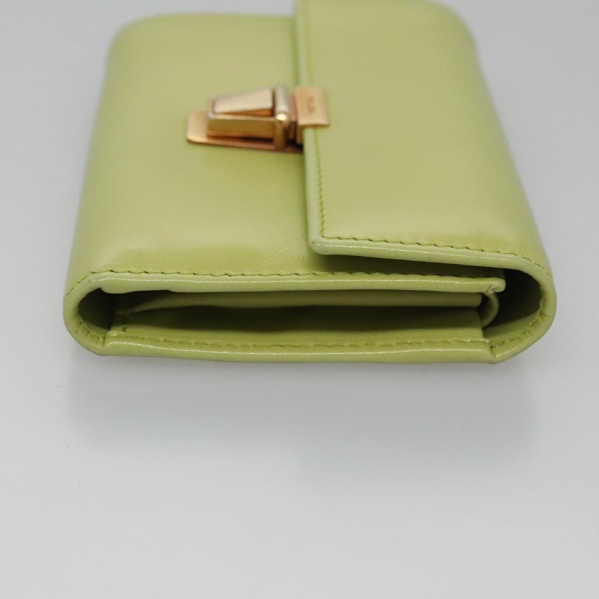 Prada Wallet, Green, Leather, Wallet